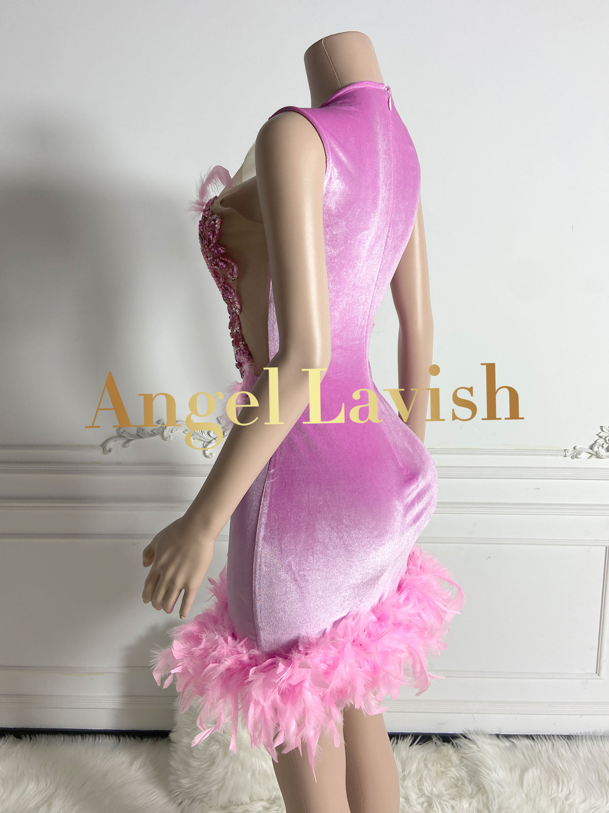 Pink Mini Dress TH23070507