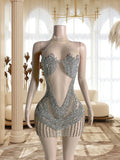 Silver Mini Dress TH23112001